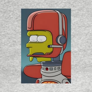 Robot in helmet T-Shirt